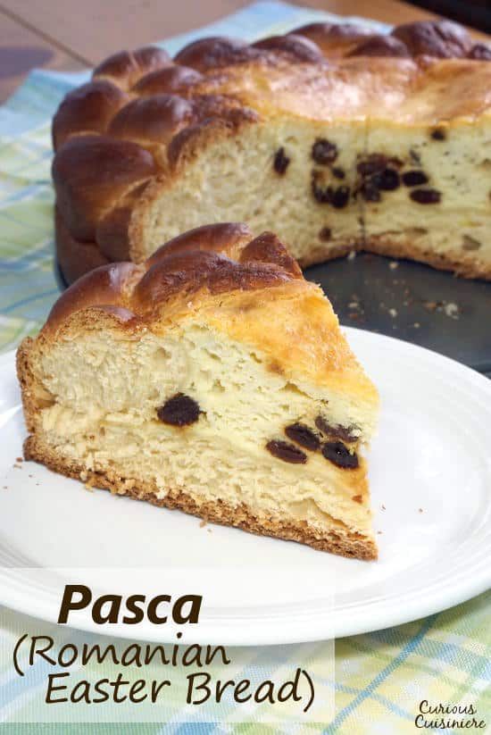 Pasca (Romanian Easter Bread) • Curious Cuisiniere