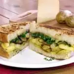 Grilled Raclette Cheese Sandwich