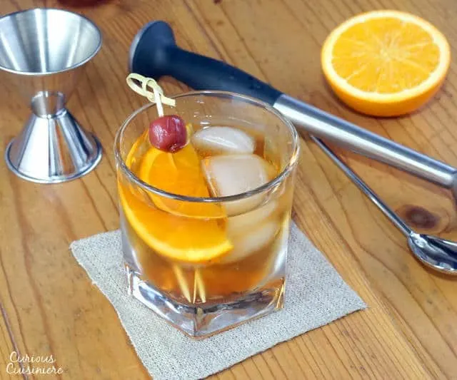 Whether you like your Brandy Old Fashioned sweet or sour, this Wisconsin take on the classic cocktail is the perfect drink for sipping as you grill up some brats or enjoy a classic fish fry. | www.CuriousCuisiniere.com