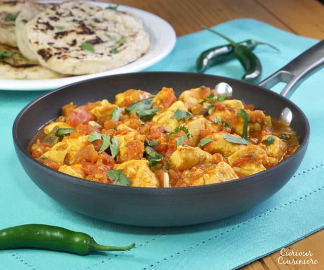 Grab some Naan, Chicken Karahi is a fragrant Pakistani Chicken Curry that will have you wanting to savor every last bite! | www.CuriousCuisiniere.com