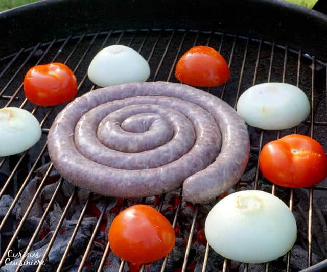 Robust and flavorful South African Boerewors is the sausage you need for your next grilling party! | www.CuriousCuisiniere.com