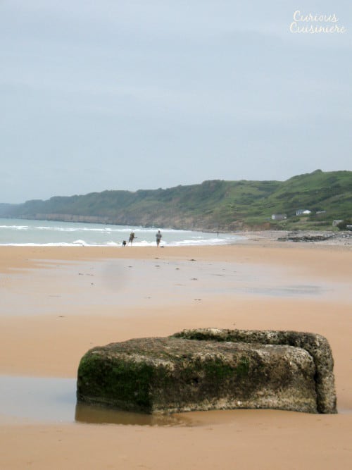 Curious Cuisiniere at Omaha Beach