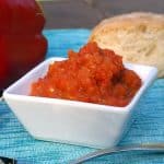 Ajvar (Serbian Roasted Red Pepper Relish)