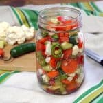 Giardiniera (Italian Pickled Vegetables)