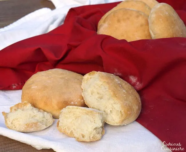 Lepinja, or Somun, is a soft and fluffy bread from the Balkans in Southeastern Europe that makes the perfect accompaniment to any meal. | www.CuriousCuisiniere.com