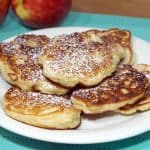 Racuchy z Jablkami (Polish Apple Pancakes)