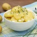 Schwabischer Kartoffelsalat (Swabian Potato Salad)