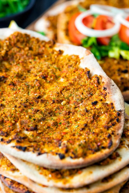 Lahmacun (Turkish Pizza) Recipe • Curious Cuisiniere Lahmacun (Turkish Pizza) Recipe • Curious Cuisiniere