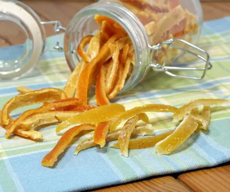 Candied Lemon Peel and Candied Orange Peel are common ingredients in Holiday baking. Skip the hard, store-bought versions and make your own. It's easy! | www.CuriousCuisiniere.com