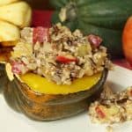 Apple Pecan Stuffed Squash