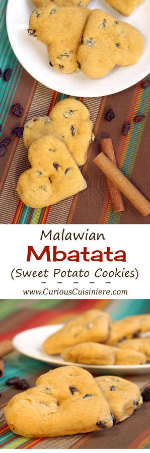 Mbatata from Malawi are easy to make Sweet Potato cookies that are soft and cakey, making them the perfect healthy cookie recipe to fill your cookie craving! | www.CuriousCuisiniere.com
