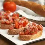 Tomato Basil Bruschetta