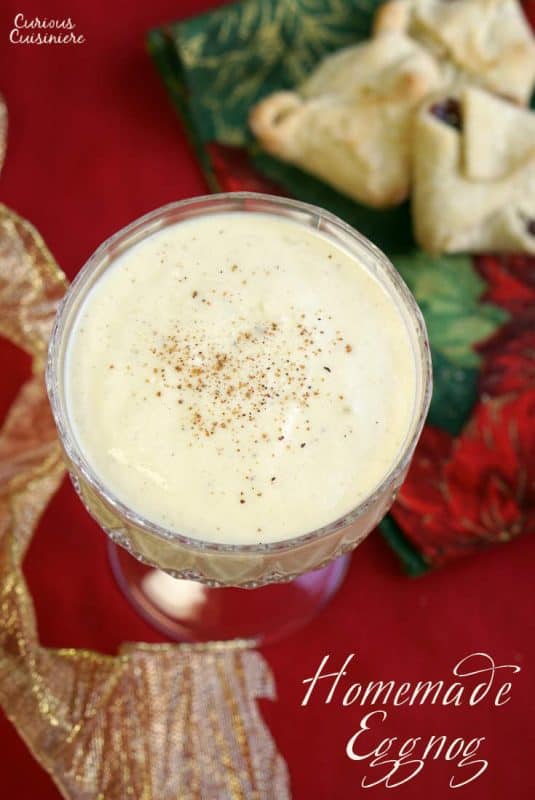 Cooked Eggnog (With or Without Alcohol) • Curious Cuisiniere