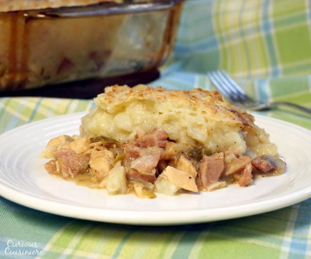 St Stephen Pie - Turkey and ham leftover pie