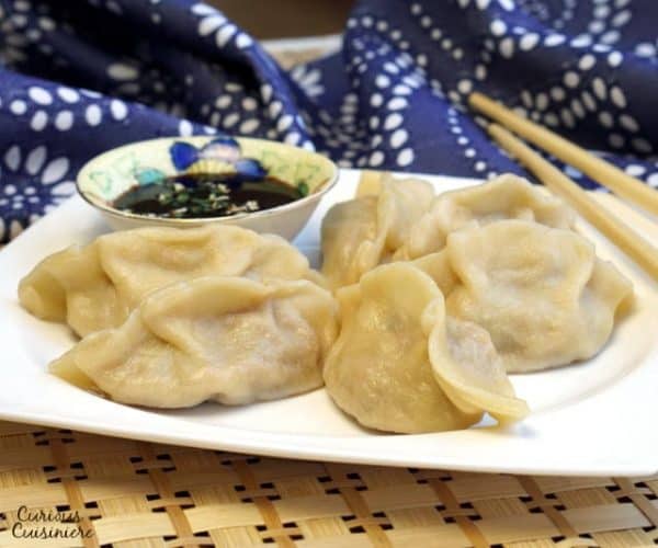 Vegetable Jiaozi (Chinese Dumplings) • Curious Cuisiniere