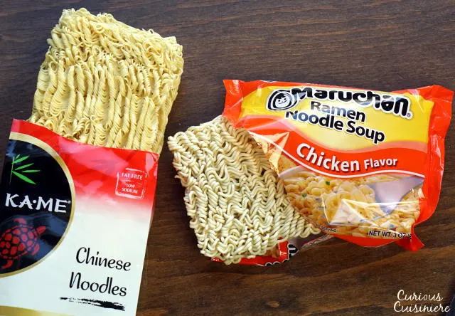 Nutritious, delicious, homemade Ramen soup is made SUPER EASY in your slow cooker! You don't want to miss this easy and versatile weeknight dinner recipe! | www.CuriousCuisiniere.com