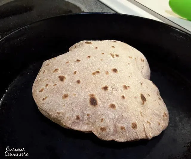 This one recipe will let you make Indian Roti, Chapati, and Puri. Get ready to learn how easy and fun it is to make Indian flatbread! | www.CuriousCuisiniere.com
