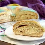 Traditional Mardi Gras King Cake