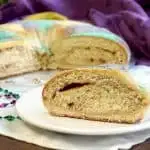 Traditional Mardi Gras King Cake