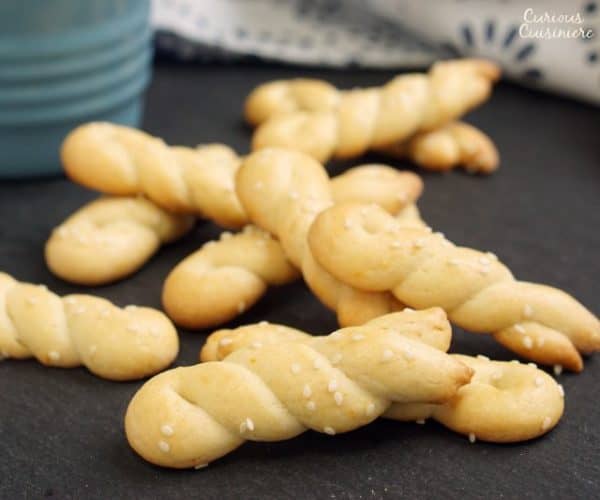 Koulourakia (Greek Easter Cookies) • Curious Cuisiniere