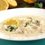 Avgolemono (Greek Lemon Chicken Soup)