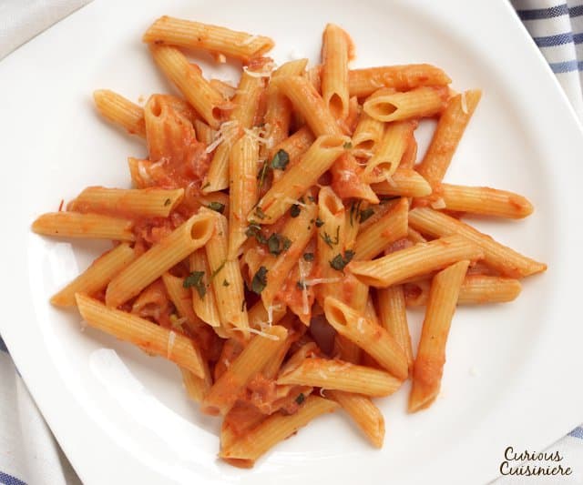Easy Penne Alla Vodka Recipe With Jar Sauce 73B