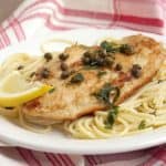 Lemon Chicken Piccata (and How To Butterfly Chicken Breast)