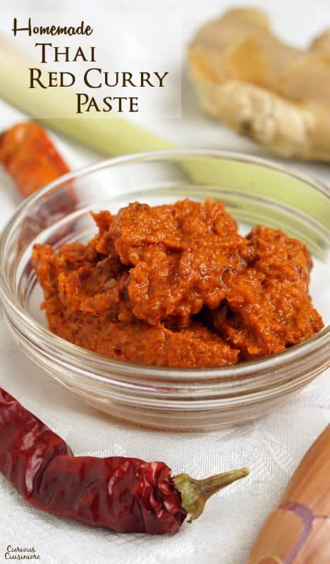 Homemade Thai Red Curry Paste (And An Easy Thai Red Curry) • Curious ...