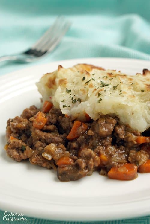 Easy cottage pie recipe - Shepherd's pie with beef