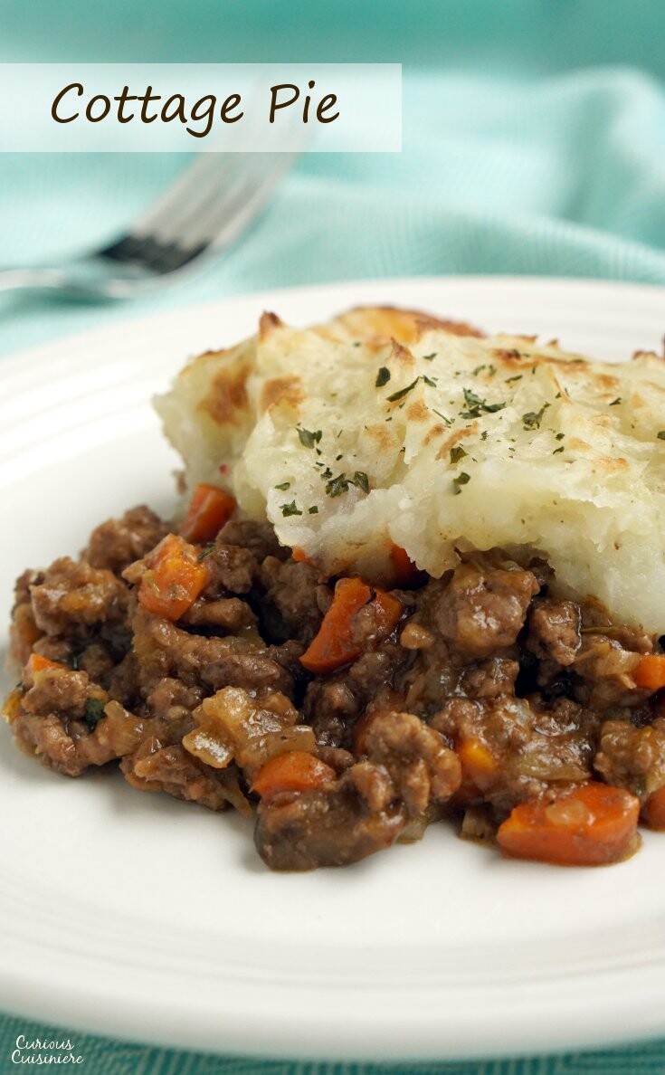 Easy Cottage Pie Recipe Shepherd S Pie Curious Cuisiniere