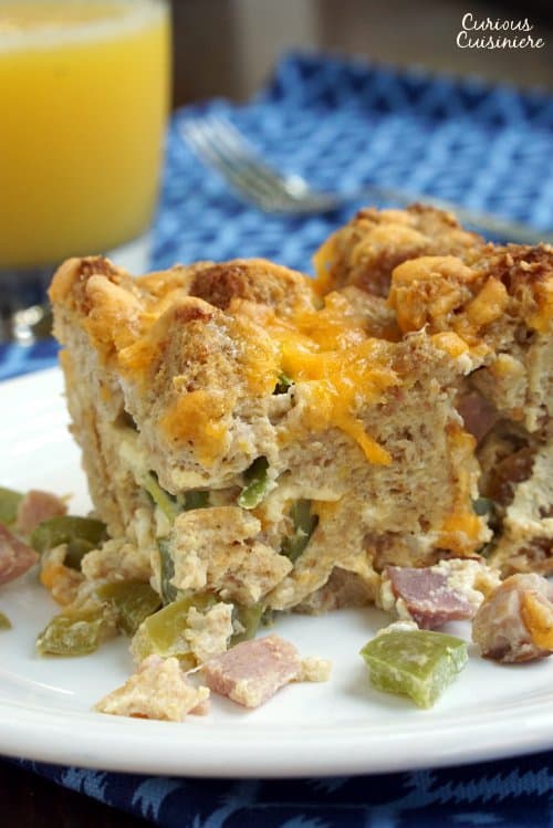 Ham Strata • Curious Cuisiniere