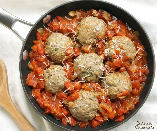 Polpette alla Napoletana (Italian Meatballs In Tomato Sauce) • Curious