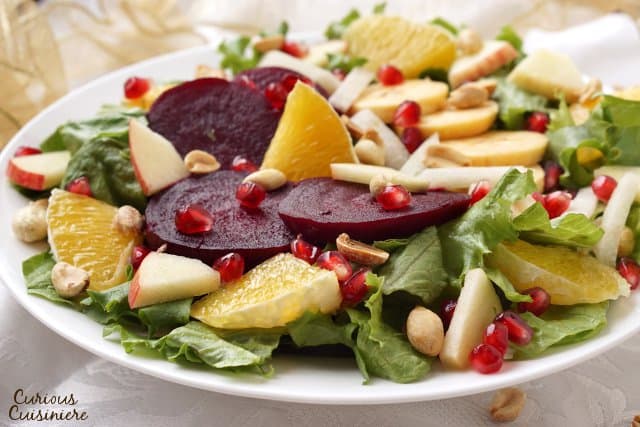 Ensalada Nochebuena Mexican Christmas Eve Salad Curious Cuisiniere