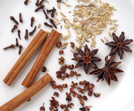 Make your own Homemade Chinese Five Spice powder for a seasoning mix that is bursting with fresh, authentic Asian flavor! | www.CuriousCuisiniere.com