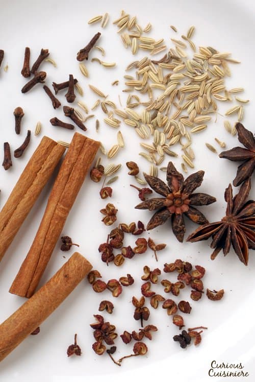 Make your own Homemade Chinese Five Spice powder for a seasoning mix that is bursting with fresh, authentic Asian flavor! | www.CuriousCuisiniere.com