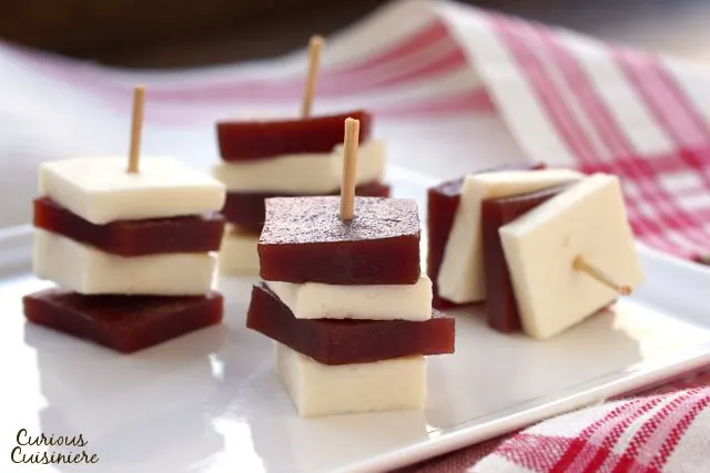 Like star-crossed lovers, the flavor combination in this Brazilian Romeo and Juliet recipe is a perfect pairing. Salty, soft cheese and sweet, guava paste combine in this unique and simple dish, which can be served as an dessert or appetizer. | www.CuriousCuisiniere.com