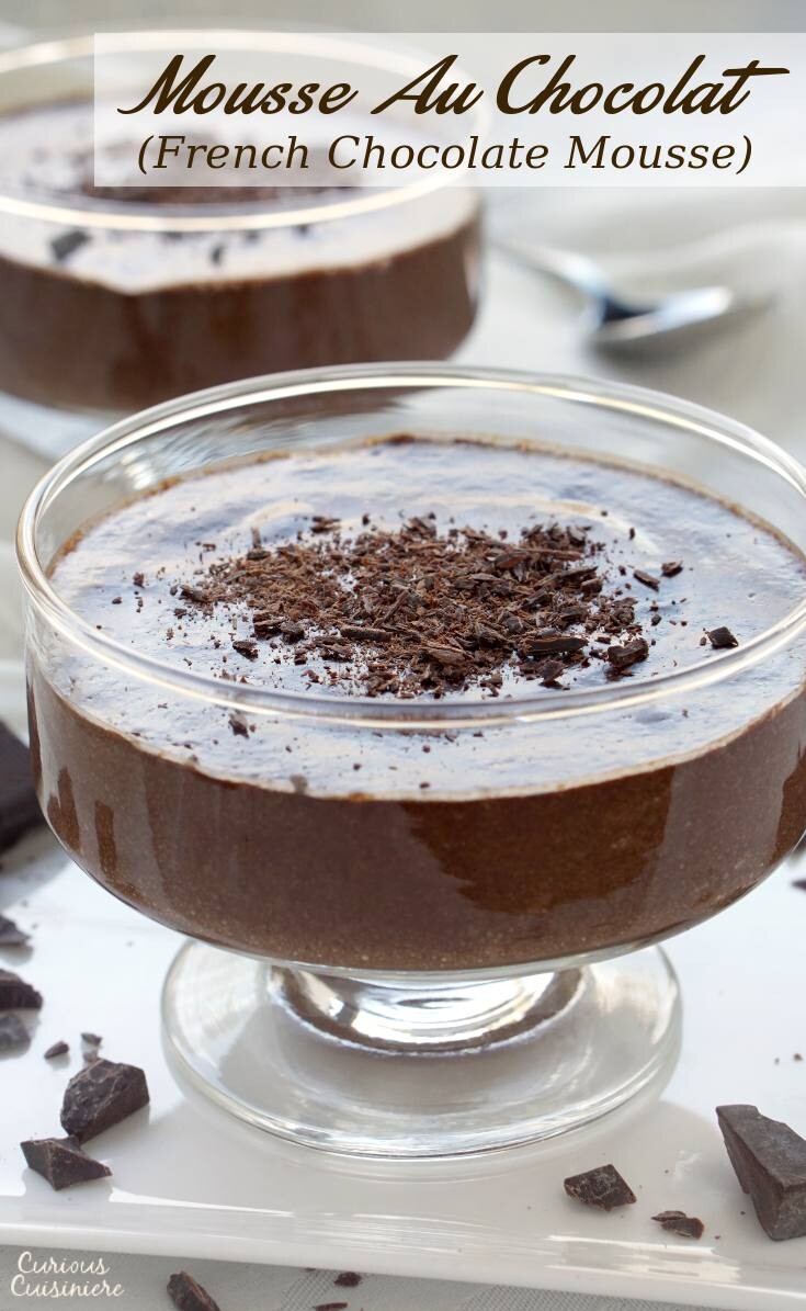 Mousse Au Chocolat (Easy French Chocolate Mousse) • Curious Cuisiniere