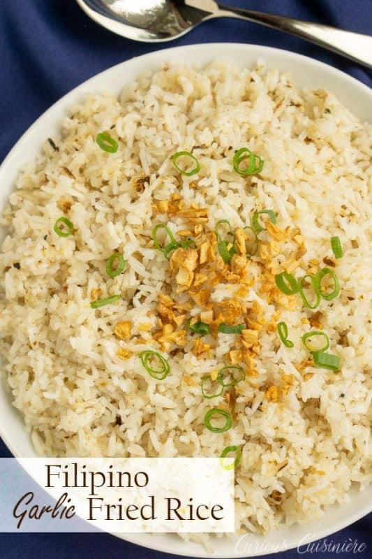 Sinangag (Filipino Garlic Fried Rice) • Curious Cuisiniere