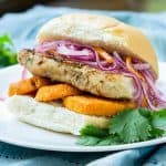 Pan Con Chicharron (Peruvian Pork And Sweet Potato Sandwich)