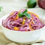 Salsa Criolla (Peruvian Red Onion Relish)