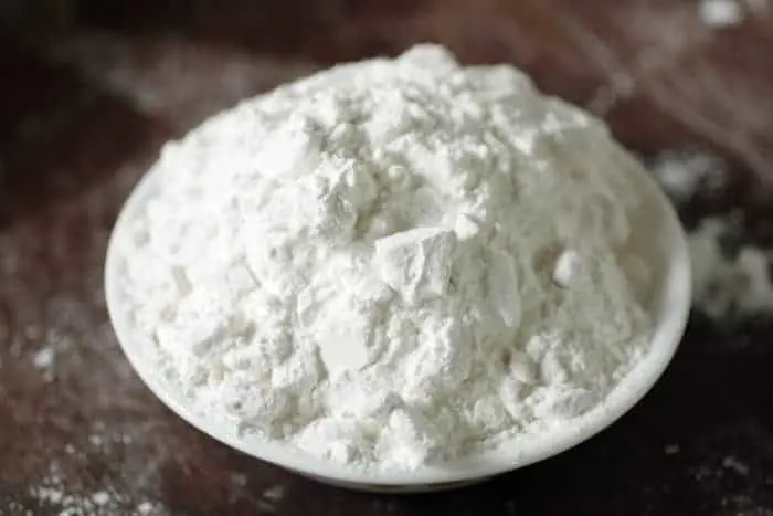Cassava flour or cassava starch to make mbeju should be a fine consistency, similar to cornstarch. | www.CuriousCuisiniere.com 