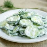 Gurkensalat (German Cucumber Salad)