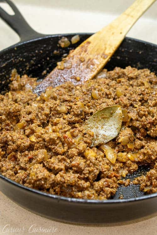Spiced Meat Sauce For Moussaka | www.CuriousCuisiniere.com