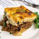 Moussaka (Greek Eggplant Casserole) with Greek Wine Pairing