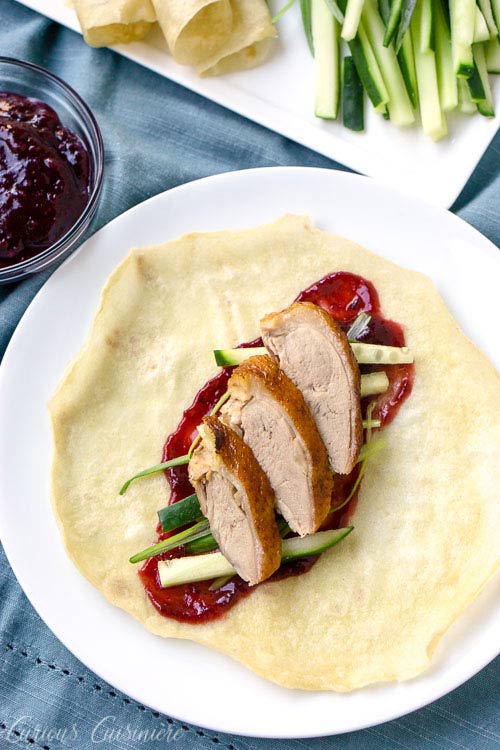 Peking Duck with Mandarin Pancakes & Plum Sauce Recipe