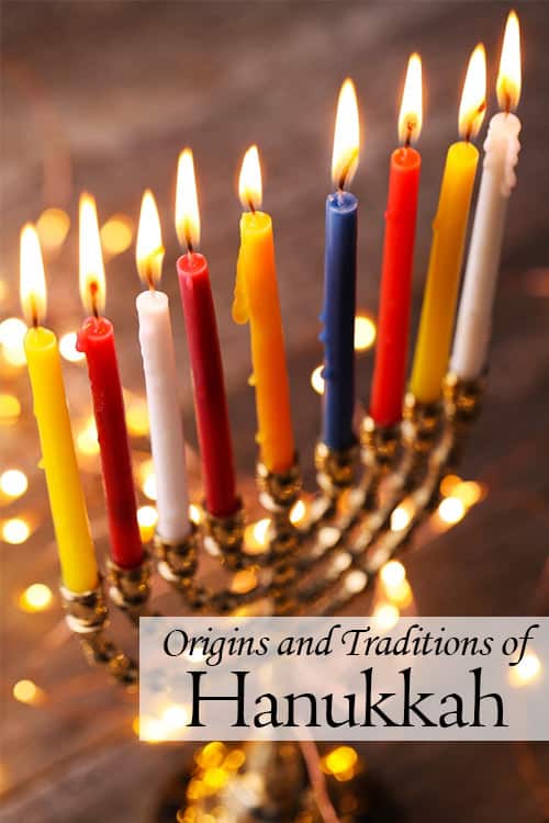 Hanukkah is one of them more well-known Jewish holidays. It's a time for lighting candles and eating fried food. But what does Hanukkah celebrate and how is it celebrated? Learn more about the origins and traditions of Hanukkah! | www.CuriousCuisiniere.com