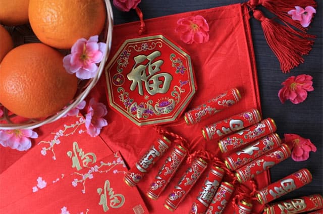 lunar new year firecrackers