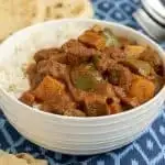 Slow Cooker Beef Madras Curry with Vegetables