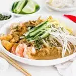 Sarawak Laksa (Malaysian Noodle Soup)