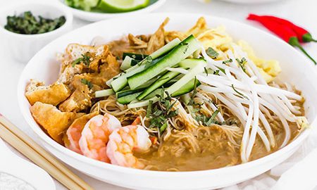 Sarawak Laksa Malaysian Noodle Soup Curious Cuisiniere